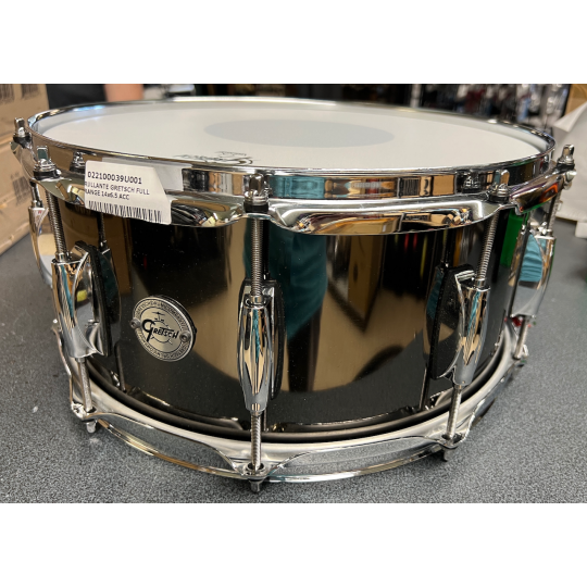 RULLANTE GRETSCH FULL RANGE 14x6.5 ACCIAIO